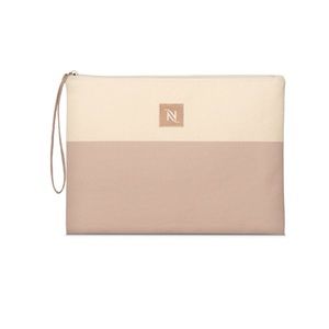 NWT NESPRESSO Upcycled Beach Zippered Pouch